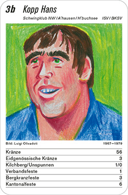 Schwingen, Volume 1, Karte 3b, ISV, Kopp Hans, Illustration: Luigi Olivadoti.