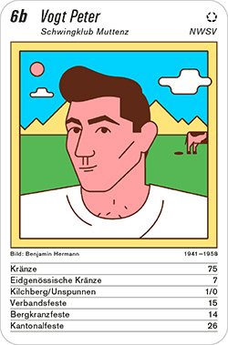 Schwingen, Volume 1, Karte 6b, NWSV, Vogt Peter, Illustration: Benjamin Hermann. Schwingen, Volume 1, Karte 6b, NWSV, Vogt Peter, Illustration: Benjamin Hermann.