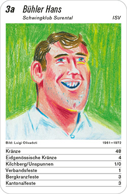 Schwingen, Volume 1, Karte 3a, ISV, Bühler Hans, Illustration: Luigi Olivadoti.